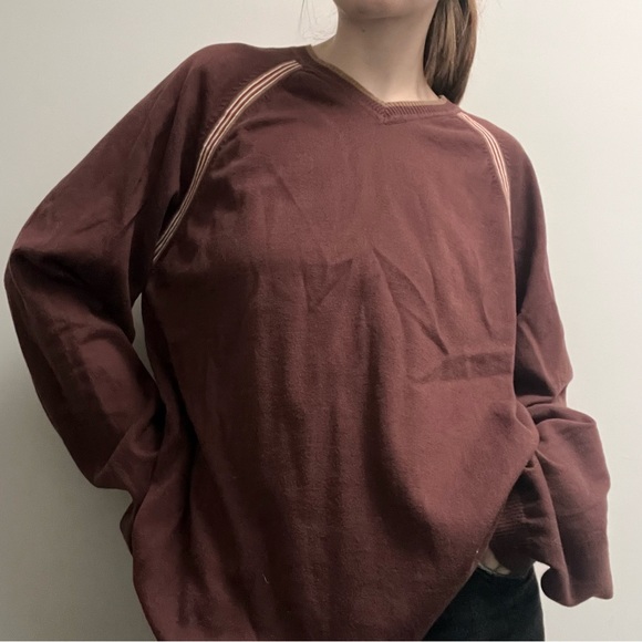 Brown Tommy Hilfiger Vneck - Picture 2 of 11